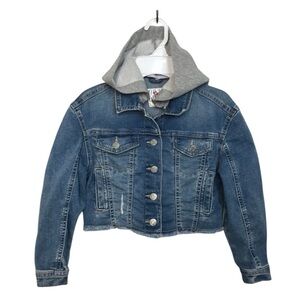 Justice Denim Crop Jacket | Size 6/7